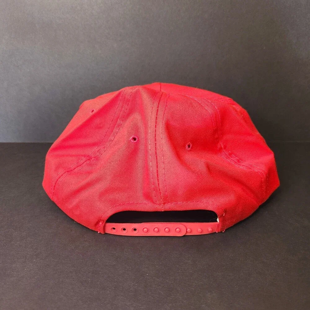 Vintage Beatrice National Bank Patch Snapback Rope Trim Mesh Trucker Hat